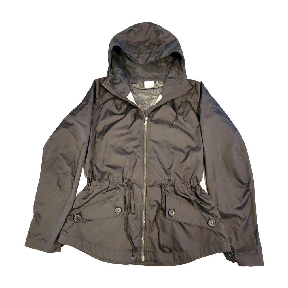 Columbia Women's Black Hooded Utility Jacket